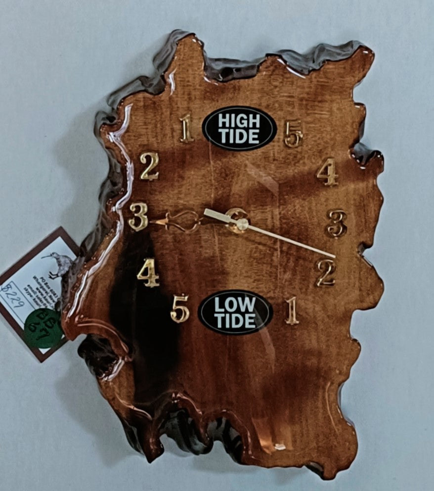 NZ Swamp Kauri Tide Clock BB67