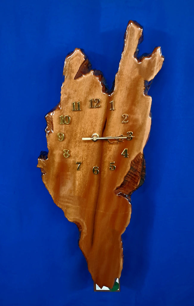 NZ Swamp Kauri Wall Clock CC91