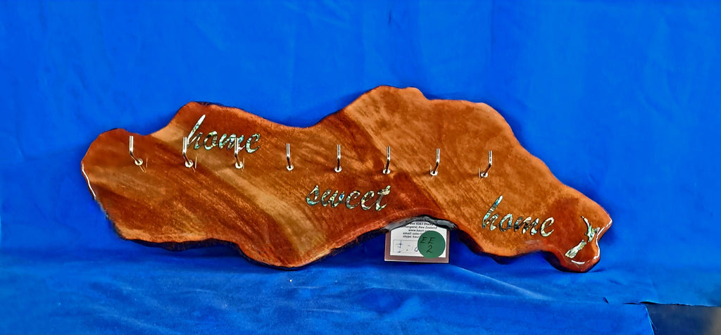 NZ Swamp Kauri Hanging Key Holder/Rack EE02