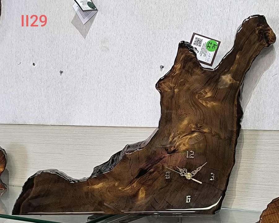 NZ Swamp Kauri Mantle Tide Clock II29