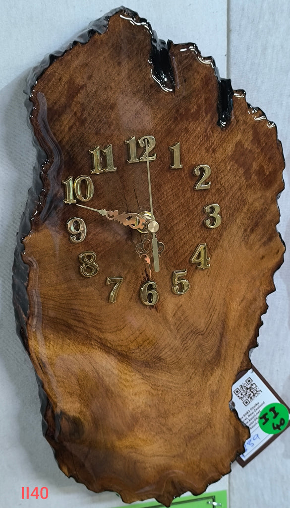 NZ Swamp Kauri Wall clock II40