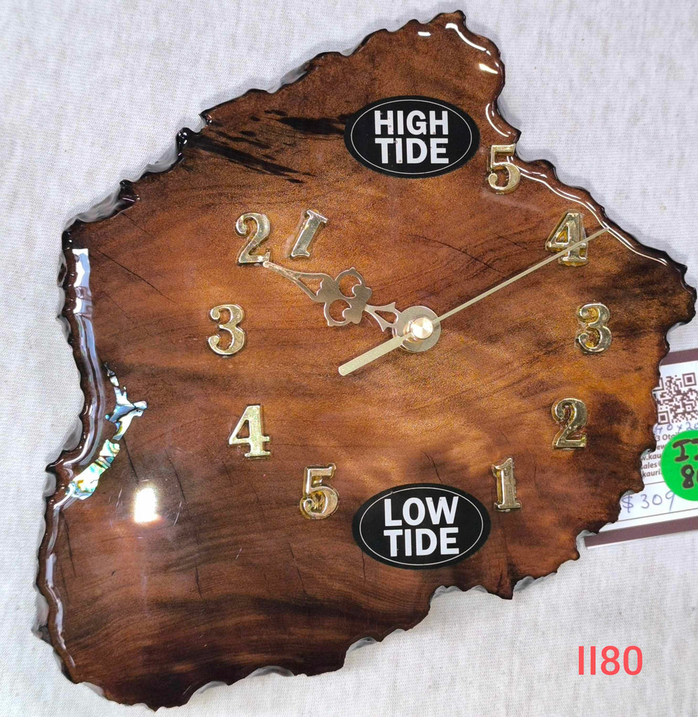 NZ Swamp Kauri Tide Clock - II80