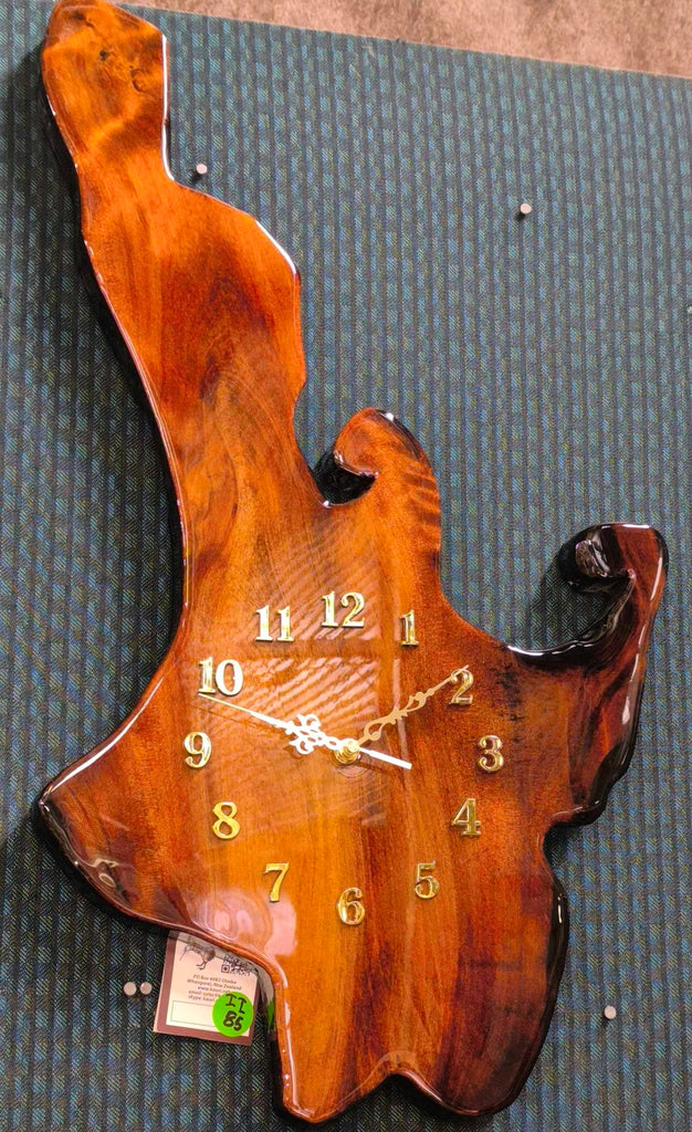 Large North Island NZ Kauri Clock - II85