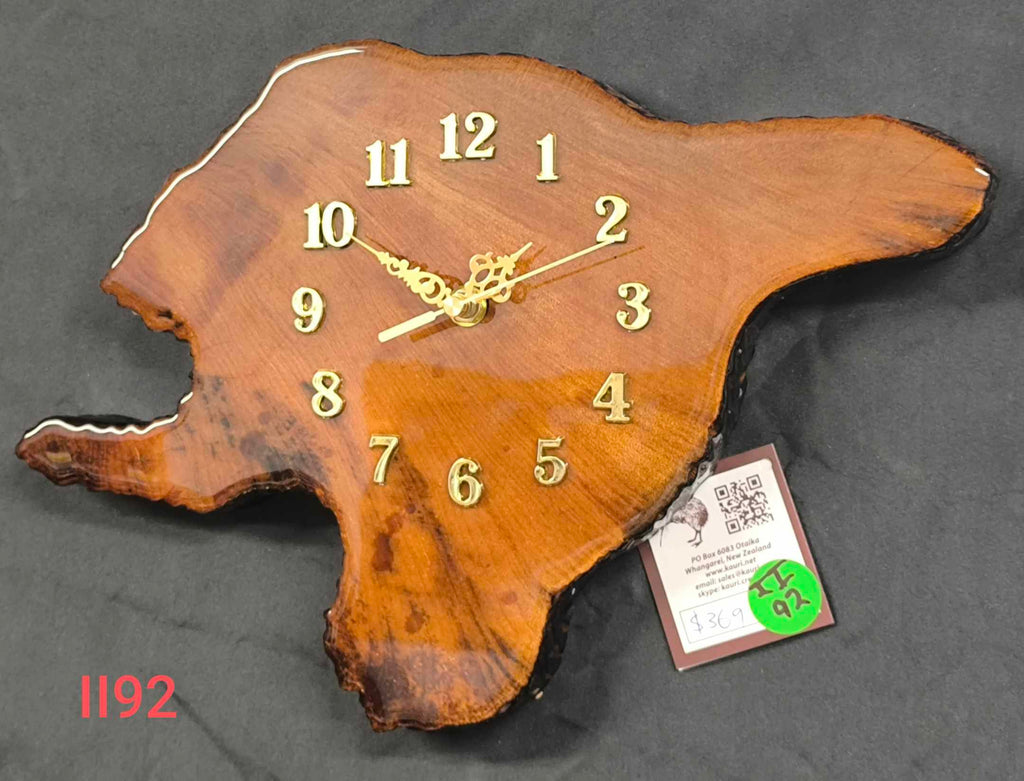 Swamp Kauri Wall Clock - II92