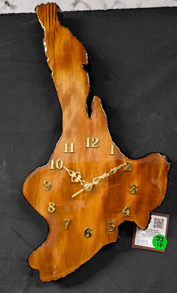 North Island Swamp Kauri Clock - JJ17