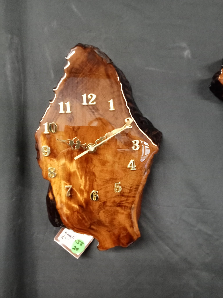 NZ Swamp Kauri Wall Clock - JJ20