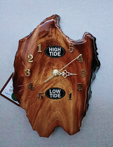 NZ Swamp Kauri Tide Clock W95