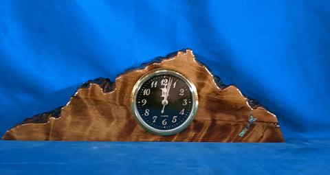 NZ Swamp Kauri Mantle Clock CC49