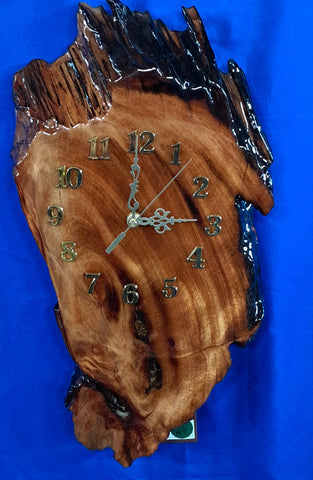 NZ Swamp Kauri Wall Clock EE49