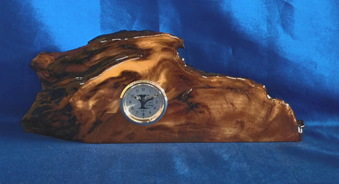 NZ Swamp Kauri Mantle Clock EE74