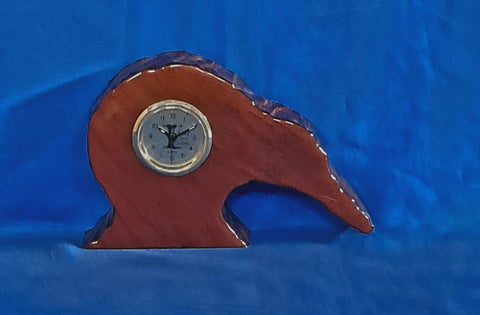 NZ Swamp Kiwi Mantle Insert Clock EE86