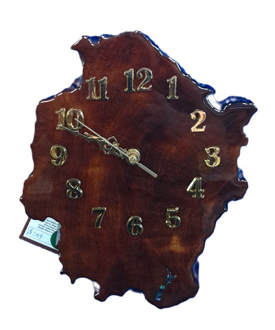 NZ Swamp Kauri Wall Clock GG13