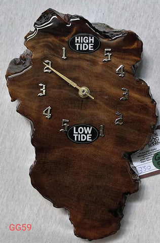 NZ Swamp Kauri Tide Clock GG59