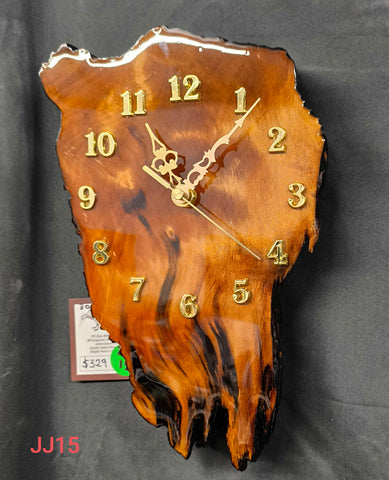NZ Swamp Kauri Clock - JJ15