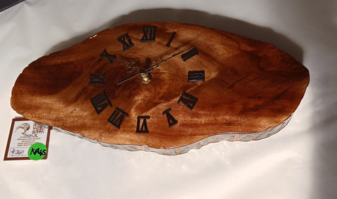 Wall clock  from Ancient swamp kauri ka45