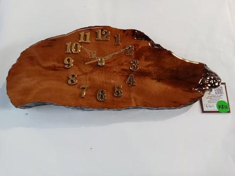 Ancient Swamp Kauri Wall clock, beautiful KB53