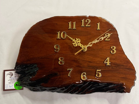 Wall clock from Ancient Swamp Kauri