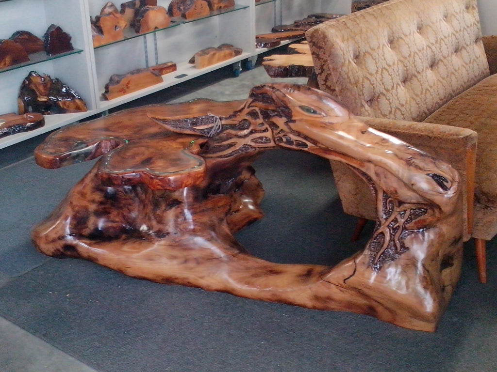 Swamp Kauri - "THE DRAGON COFFEE TABLE"